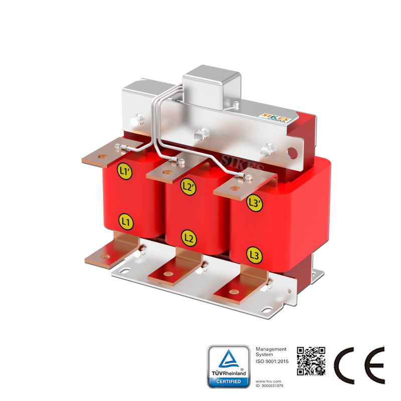 DV/DT filter, Rated Current 413A ,for 200KW Motor
