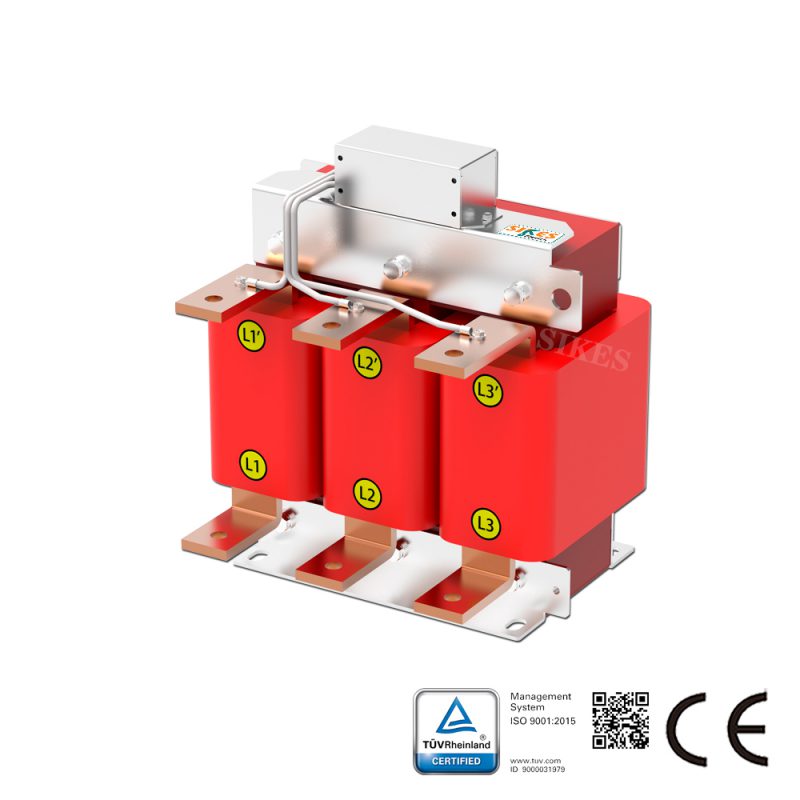 DV/DT filter, Rated Current 531A ,for 280KW Motor